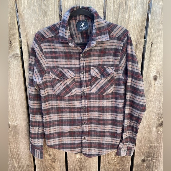 Pretty Cult Flannel Unisex Multicolor Plaid Hermit Tarot S Patch Virgo Dark Art - Picture 2 of 15